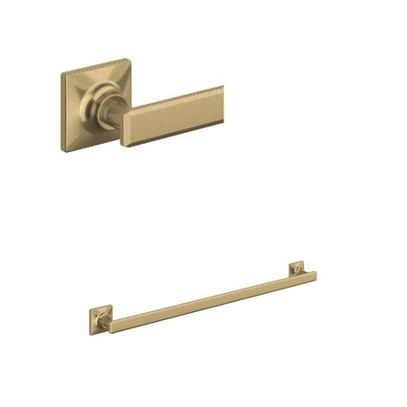 Rohl Apothecary 24 Towel Bar AP25WTB24AG